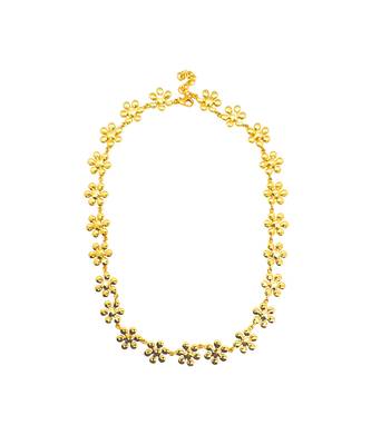 Gold jasmine necklace 2