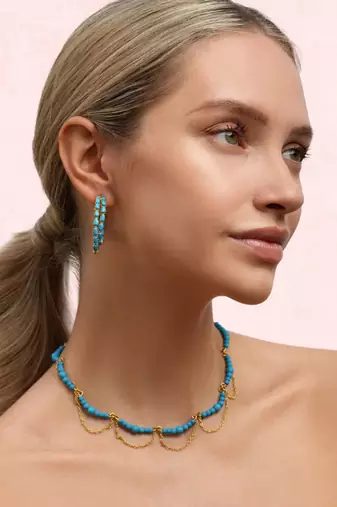 Blue bondi chain