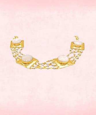 White mother of pearl necklace 3