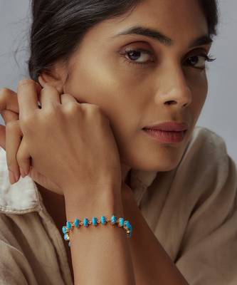 Blue chefchaouen bracelet 1