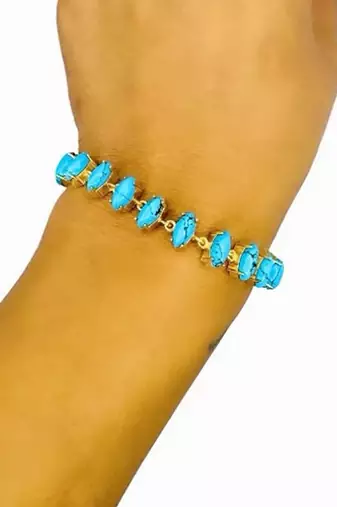 Blue chefchaouen bracelet