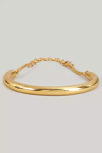 Gold hampi cuff bracelet