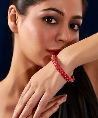 Pink shakti pink bangle 1