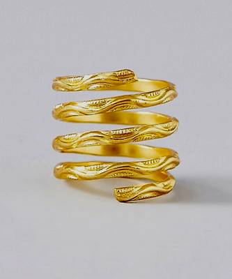 Gold spiti ring 2