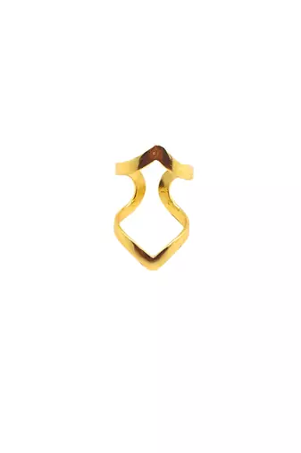 Gold baloo ring