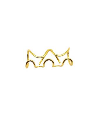 Gold complicated ring 2
