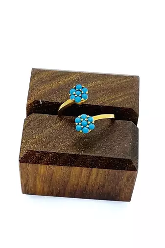 Blue desire ring