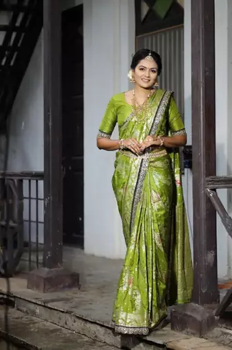 Soft Dola Silk blend Saree