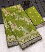 Soft Dola Silk blend Saree