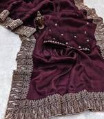  Pure Soft Burbury Silk Saree