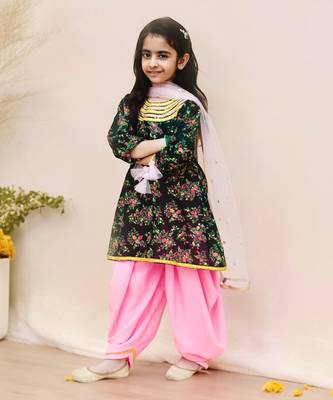 Printed kurti with salwar 2
