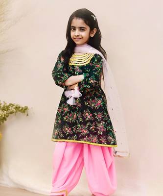 Printed kurti with salwar 3