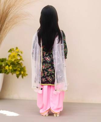 Printed kurti with salwar 4