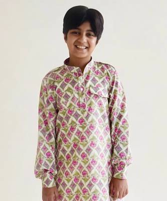 Printed kurta with salwar 2