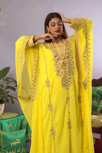 Sale New Aari Embroidery Stone Work Georgette Casual Stitched Wedding Party Wear Dress 258