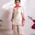 Off white mukesh work kurti with sharara