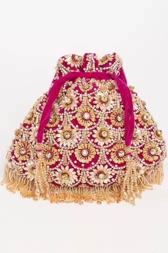Magenta oishi potli