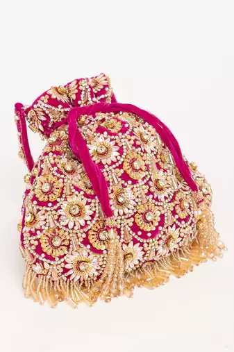 Magenta oishi potli
