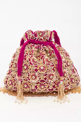 Pink oishi potli