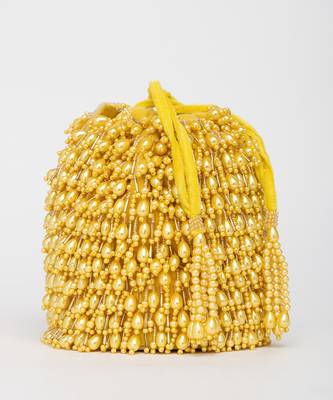 Yellow veda bucket bag 5
