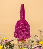 Magenta veda bucket bag