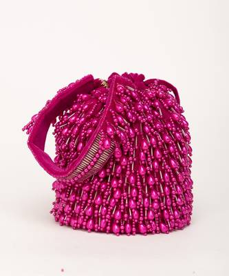 Magenta veda bucket bag 4