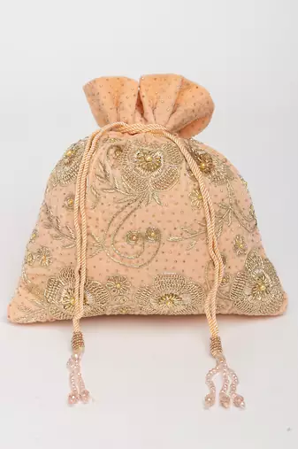 Peach jagavi potli