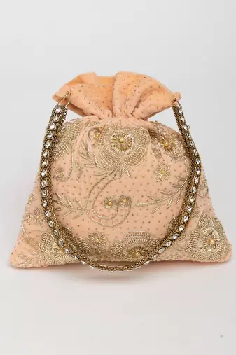 Peach jagavi potli