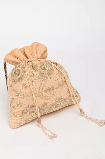 Peach jagavi potli