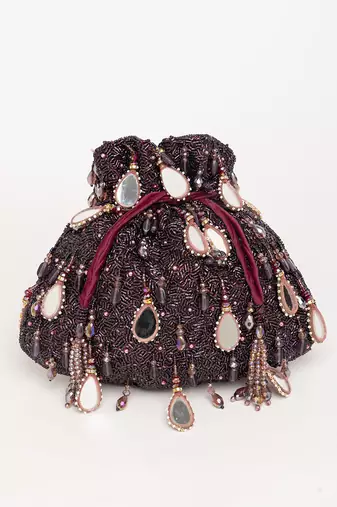 Purple zuri potli