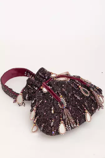 Purple zuri potli