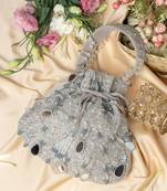 Silver grey zuri potli