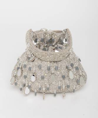 Silver grey zuri potli 3