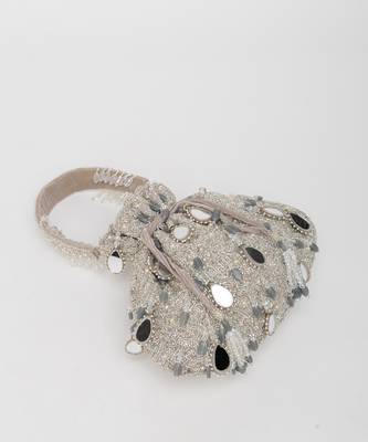 Silver grey zuri potli 5