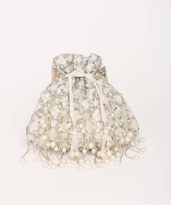 Silver grey anmol potli 2