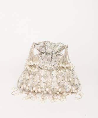 Silver grey anmol potli 3