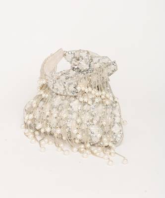 Silver grey anmol potli 4