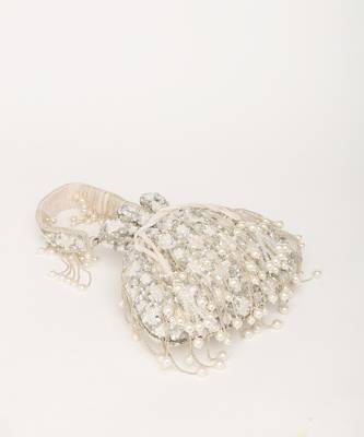 Silver grey anmol potli 5