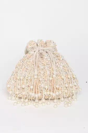 Beige  anmol potli