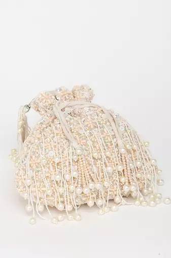 Beige  anmol potli