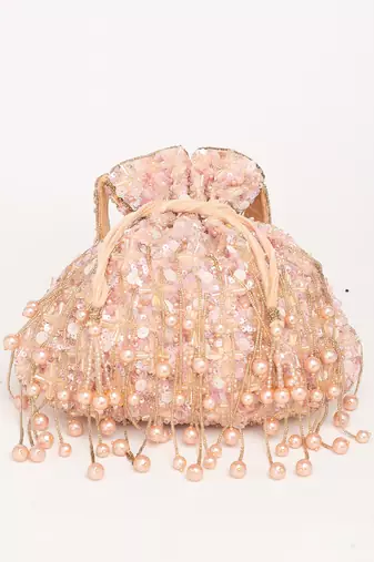 Rose-gold anmol potli