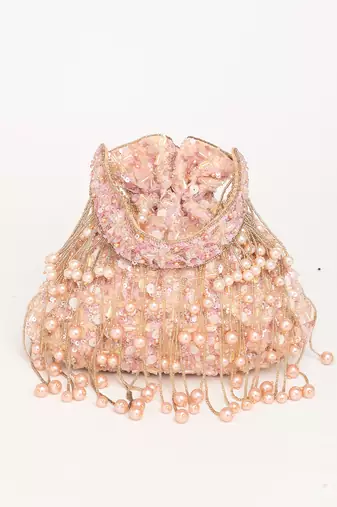 Rose-gold anmol potli