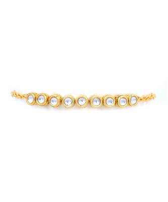 Sleek kundan necklace 5