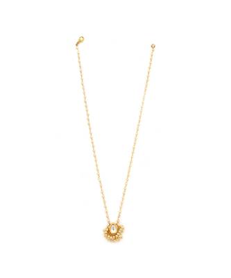 Kundan drop necklace 3