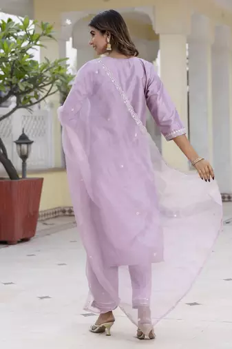 Vredevogel kurta set with dupatta