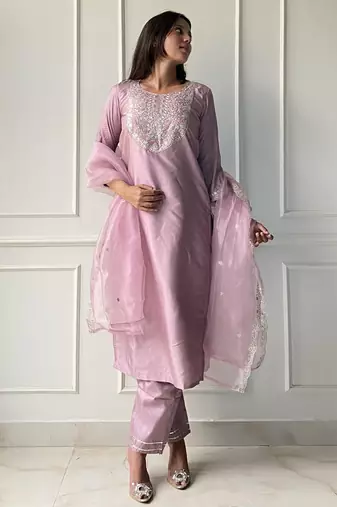 Vredevogel kurta set with dupatta