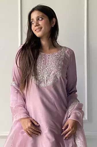 Vredevogel kurta set with dupatta