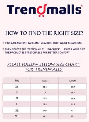 Trendmalls Biege Solid Nylon Soft Skirt Shape Wear Bottom Wear for Women 8