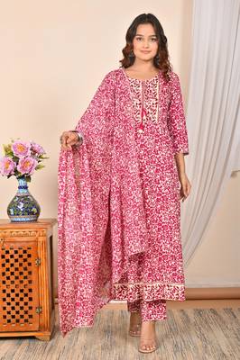 Maroon beautiful readymade plus size dress for ethnic looks 1