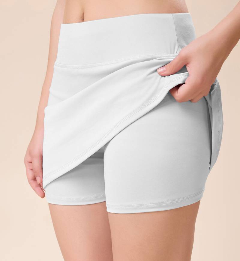 beige solid nylon soft  petticoat skirts for women saree silhouette shape wear dress for saree shapewear